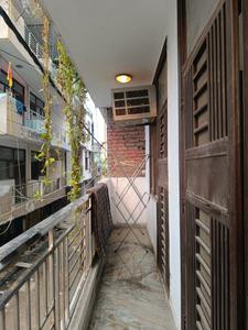 Bedroom Three Image of 1050 Sq.ft 3 BHK Builder Floor for sale in Fatehpur Beri New Delhi for Rs. 4500000