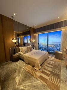 Bedroom Image of 1300 Sq.ft 3 BHK Apartment / Flat for sale in Bombay Three ICC B Wing, Wadala Mumbai for Rs. 62500000