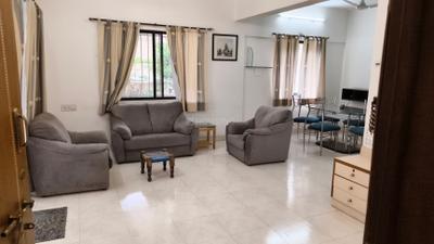Living Room Image of 1100 Sq.ft 2 BHK Apartment / Flat for rent in Baner Pune for Rs. 36000