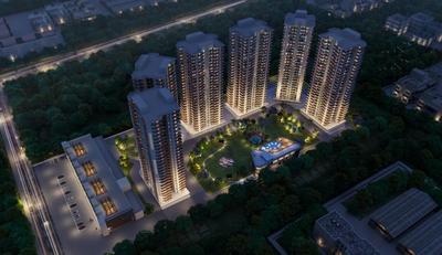 Image of 1630 Sq.ft 3 BHK Apartment / Flat for sale in The Vibe Live The High Life, Gazipur, Zirakpur for Rs. 9900000
