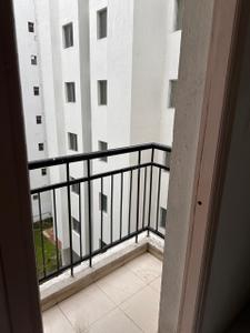 Balcony Image of 400 Sq.ft 1 BHK Apartment / Flat for rent in Solaris Joka, Joka Kolkata for Rs. 10000