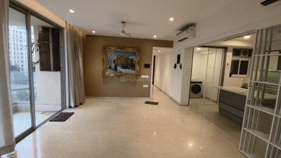 Living Room Image of 1450 Sq.ft 3 BHK Apartment / Flat for rent in Lake Enclave, Hiranandani Estate Thane for Rs. 100000