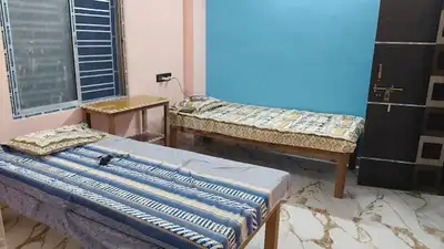 Bedroom Image of Haven And Rasoi PG in New Town, Kolkata