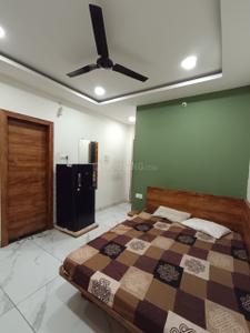 Bedroom Image of 395 Sq.ft 1 RK Studio for rent in Vijay Nagar Indore for Rs. 13999