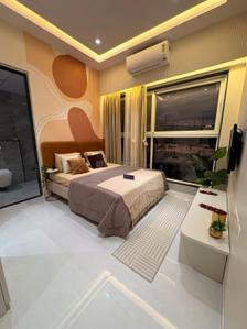 Bedroom Image of 1020 Sq.ft 2 BHK Apartment / Flat for sale in Abhinav The Curve, Virar West Virar for Rs. 6650000