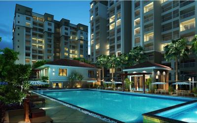 Image of 1336 Sq.ft 2 BHK Apartment / Flat for sale in Sobha Meritta, Kelambakkam, Chennai for Rs. 10500000