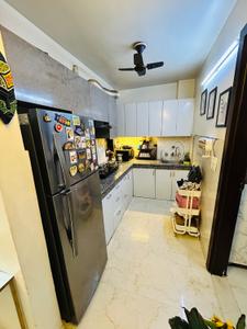 Kitchen Image of 855 Sq.ft 3 BHK Builder Floor for sale in Mahavir Enclave New Delhi for Rs. 7700000