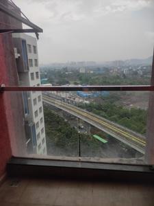 Balcony Image of 800 Sq.ft 2 BHK Apartment / Flat for rent in Kohinoor Tinsel Town, Hinjawadi Phase 3 Pune for Rs. 32000