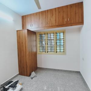 Bedroom Image of 1210 Sq.ft 2 BHK Builder Floor for rent in Kasturi Nagar Bengaluru for Rs. 30000