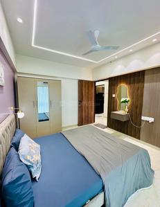 Bedroom Image of 1625 Sq.ft 3 BHK Apartment / Flat for rent in Oxford Navrang Crystal, Goregaon West Mumbai for Rs. 140000
