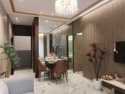 Living Room Image of 420 Sq.ft 1 BHK Apartment / Flat for sale in Emerald Dotom Isle, Kandivali West Mumbai for Rs. 8500000