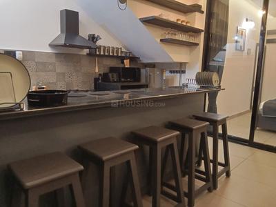 Kitchen Image of 2153 Sq.ft 2 BHK Villa for rent in Alto- Betim Porvorim Goa for Rs. 100000