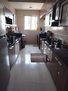 Kitchen Image of 1580 Sq.ft 3 BHK Apartment / Flat for rent in Sattva Senorita, Junnasandra Bengaluru for Rs. 78000