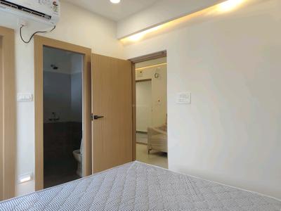 Bedroom Image of 750 Sq.ft 1 BHK Apartment / Flat for rent in Kondapur Hyderabad for Rs. 23500
