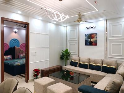 Living Room Image of 1004 Sq.ft 4 BHK Builder Floor for sale in Nangli Sakrawati New Delhi for Rs. 8200000