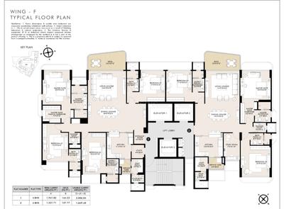 Image of 3554 Sq.ft 4 BHK Apartment / Flat for sale in Rustomjee Balmoral Wing A, Chembur, Mumbai for Rs. 95000000
