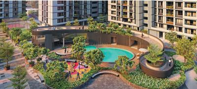 Image of 1520 Sq.ft 3 BHK Apartment / Flat for sale in Turquoise Re 45, Shantipura, Ahmedabad for Rs. 12000000