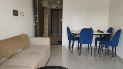 Living Room Image of 651 Sq.ft 1 BHK Apartment / Flat for sale in Veena Smart Homes, Kandivali West Mumbai for Rs. 11000000