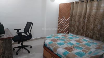 Bedroom Image of 1500 Sq.ft 3 BHK Apartment / Flat for rent in Srijan Centrum, Gobra Kolkata for Rs. 53000