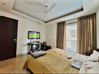 Bedroom Image of 1800 Sq.ft 3 BHK Builder Floor for sale in Shivalik New Delhi for Rs. 44500000