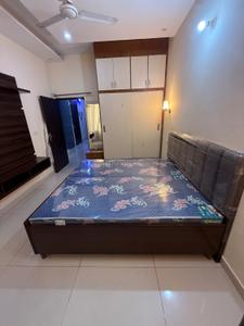 Bedroom Image of 1000 Sq.ft 2 BHK Builder Floor for rent in Bajwa Sunny Heights, Kharar Mohali for Rs. 20000