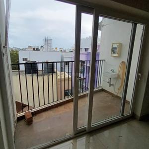Balcony Image of 1000 Sq.ft 2 BHK Apartment / Flat for rent in Velachery Chennai for Rs. 30000
