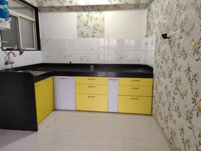 Kitchen Image of 650 Sq.ft 1 BHK Apartment / Flat for rent in Dynamic Oasis, Undri Pune for Rs. 17000