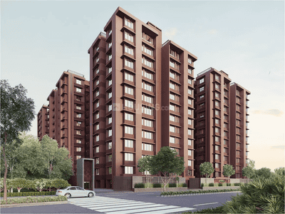 Image of 1350 Sq.ft 2.5 BHK Apartment / Flat for rent in Malabar County III, Vaishno Devi Circle, Ahmedabad for Rs. 28000