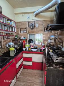 Kitchen Image of 650 Sq.ft 2 BHK Builder Floor for sale in Paschim Barisha Kolkata for Rs. 3600000