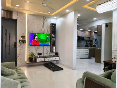 Living Room Image of 1049 Sq.ft 2.5 BHK Apartment / Flat for rent in Shree Sai Park Town, Vikas Nagar Pune for Rs. 37000
