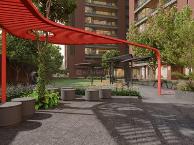 Balcony Image of 1400 Sq.ft 3 BHK Apartment / Flat for sale in Avibhanam Panache, Vaishno Devi Circle Ahmedabad for Rs. 13900000