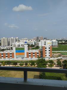 Balcony Image of 1200 Sq.ft 2 BHK Apartment / Flat for rent in Chhani Vadodara for Rs. 15500