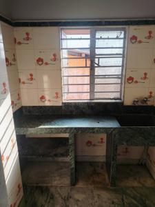 Kitchen Image of 650 Sq.ft 1 BHK Independent House for rent in Keshtopur Kolkata for Rs. 15000