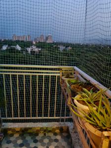 Balcony Image of 995 Sq.ft 3 BHK Apartment / Flat for sale in Migsun Ultimo, Omicron III Greater Noida for Rs. 11800000