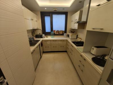 Kitchen Image of 2400 Sq.ft 3 BHK Builder Floor for sale in Hauz Khas New Delhi for Rs. 57000000