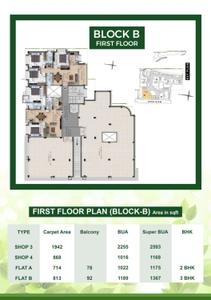 Image of 744 Sq.ft 2 BHK Apartment / Flat for sale in Dagapur, Siliguri for Rs. 2976000