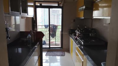 Kitchen Image of 1000 Sq.ft 3 BHK Apartment / Flat for sale in Thane West Thane for Rs. 15000000