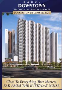 Image of 1488 Sq.ft 3 BHK Apartment / Flat for sale in Rahul Downtown, Punawale, Pune for Rs. 12800000