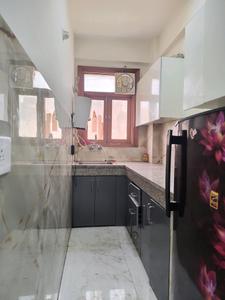 Kitchen Image of 450 Sq.ft 1 BHK Builder Floor for rent in Neb Sarai New Delhi for Rs. 20000