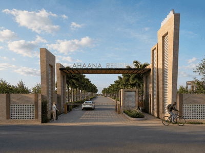 Big Ahaana Residency Plot View 2
