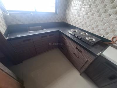 Kitchen Image of 1000 Sq.ft 2 BHK Apartment / Flat for sale in Deep Satyadeep Heights, Makarba Ahmedabad for Rs. 6900000