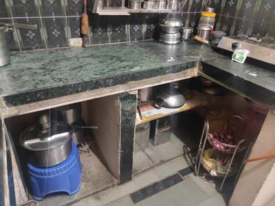 Kitchen Image of 1100 Sq.ft 4 BHK Independent House for sale in Sudama Nagar Indore for Rs. 6500000