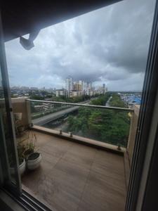 Balcony Image of 724 Sq.ft 1 BHK Apartment / Flat for rent in Mahaavir Anmol, Ghansoli Navi Mumbai for Rs. 43000