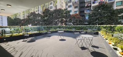 Balcony Image of 1080 Sq.ft 2 BHK Apartment / Flat for sale in Kumar Pratham, Moshi Pune for Rs. 9500000