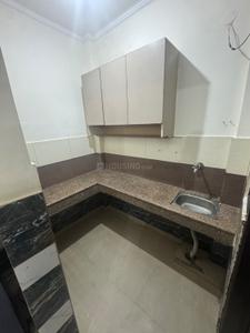 Kitchen Image of 600 Sq.ft 1 BHK Builder Floor for rent in Sector 102 Gurgaon for Rs. 17000