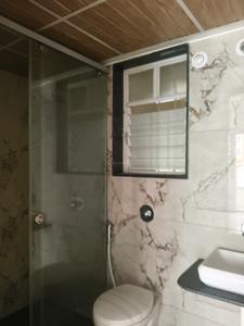 Bedroom Three Image of 1320 Sq.ft 3 BHK Apartment / Flat for rent in Runwal The Central Park, Chinchwad Pune for Rs. 45000
