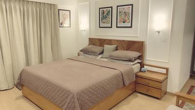 Bedroom Image of 900 Sq.ft 2 BHK Apartment / Flat for rent in Magarpatta Iris, Magarpatta City Pune for Rs. 38500