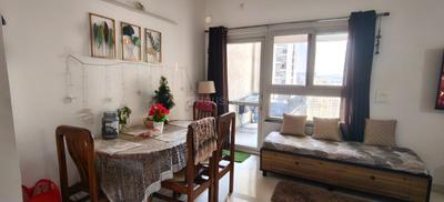 Hall Image of 850 Sq.ft 1 BHK Apartment / Flat for rent in Godrej Infinity, Mundhwa Pune for Rs. 40000