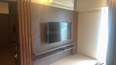 Living Room Image of 600 Sq.ft 1 BHK Studio for sale in Lodha Belmondo, Gahunje Pune for Rs. 8000000