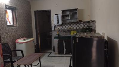 Kitchen Image of 500 Sq.ft 1 RK Builder Floor for rent in Alaknanda New Delhi for Rs. 16000